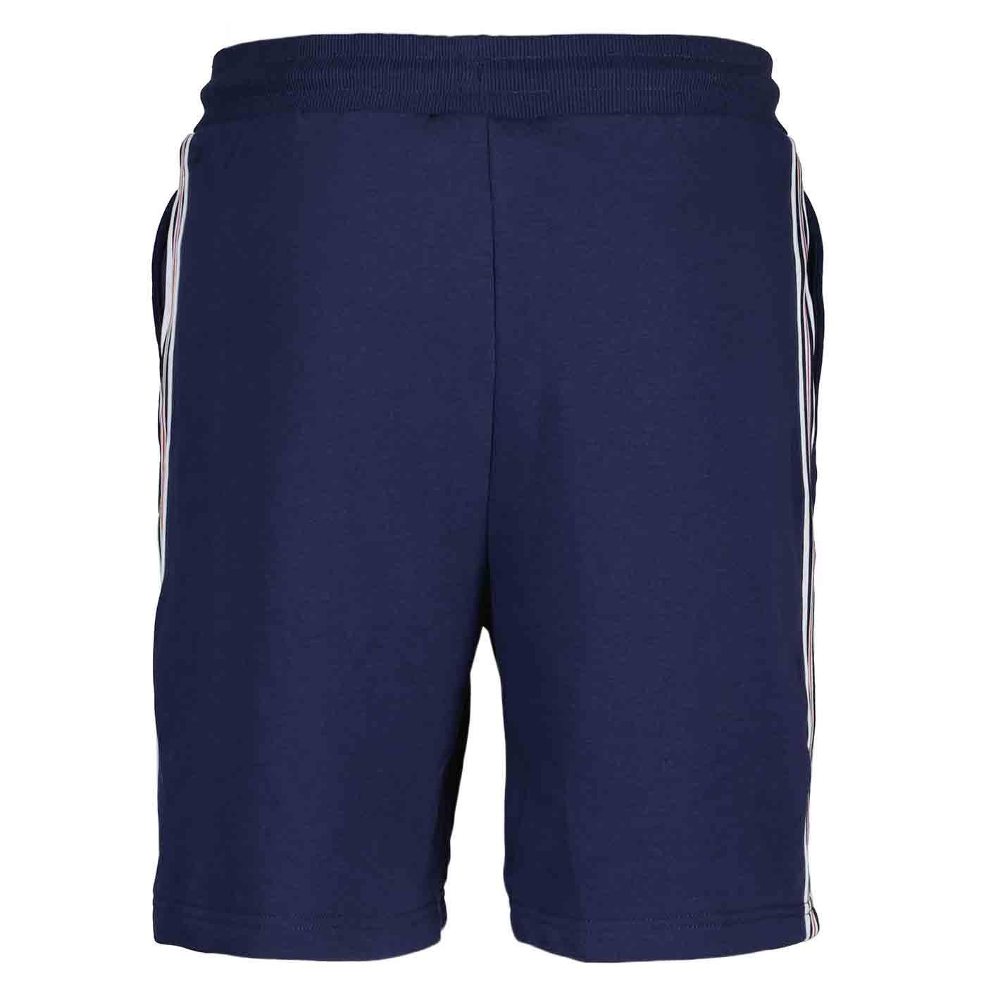 Pace Fila Vintage Loopback Fleece Retro Shorts in Fila Navy