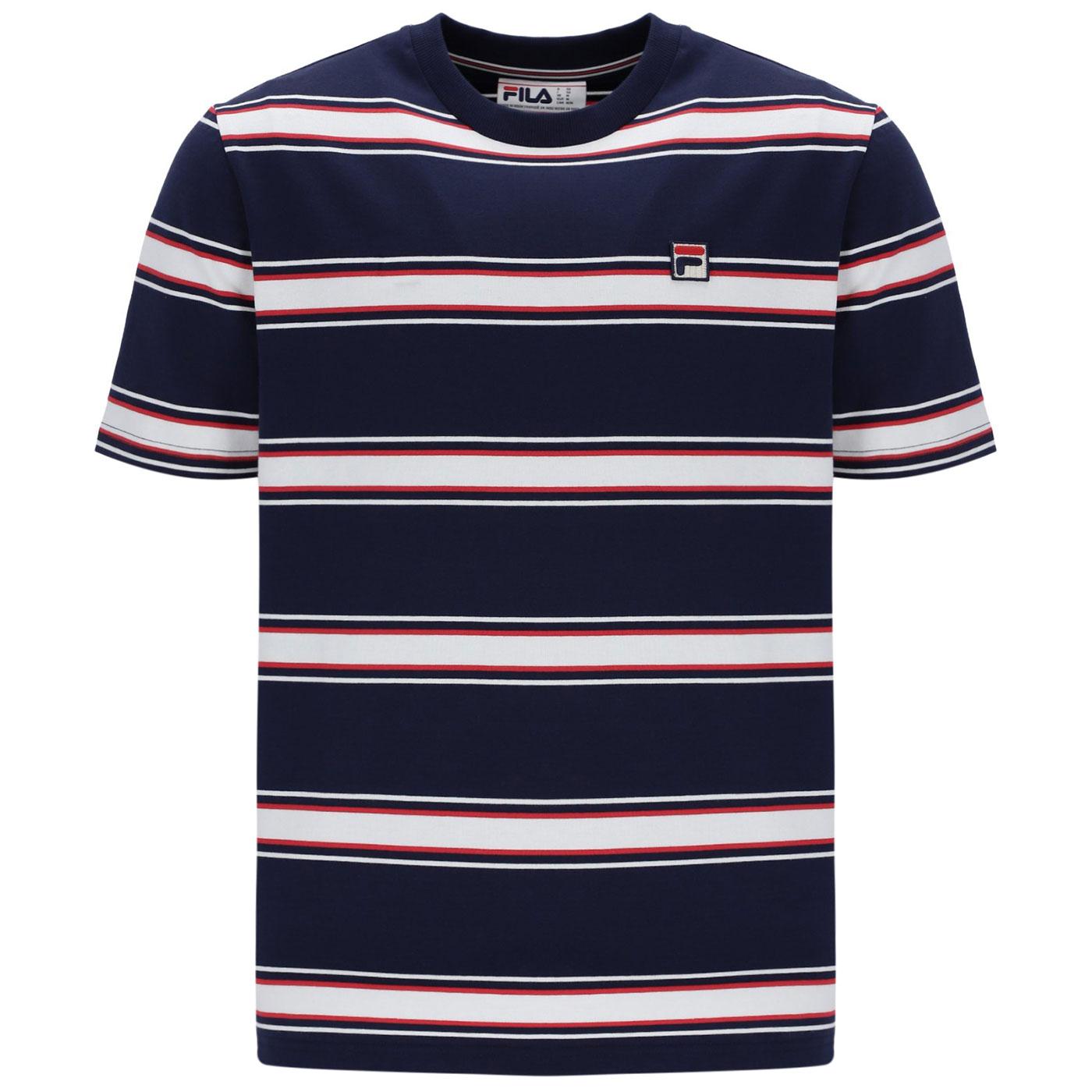 Sanders Fila Vintage Yarn Dyed Retro Stripe Tee FN