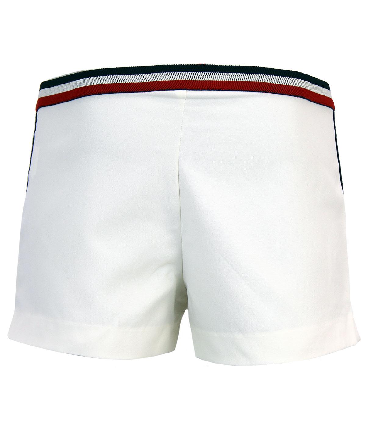 FILA VINTAGE Hightide 3 Retro Seventies Tennis Shorts in Gardenia