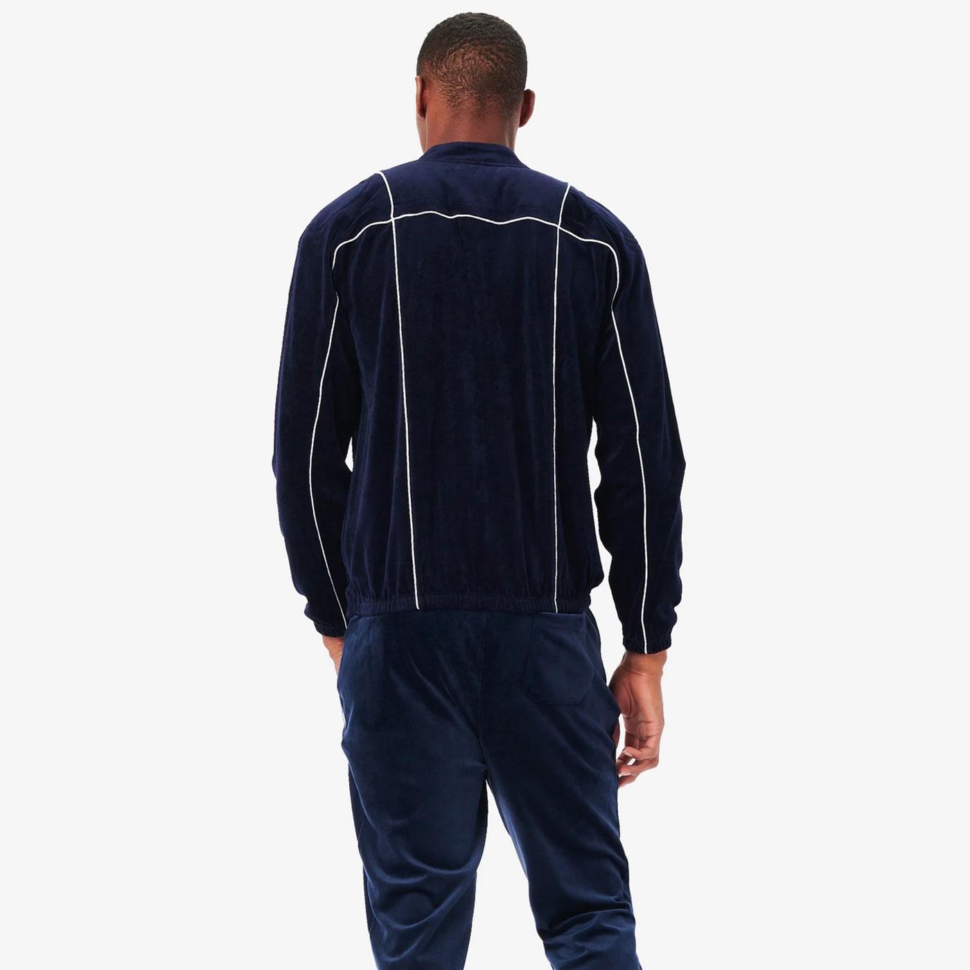 FILA velour leggings (navy blue)
