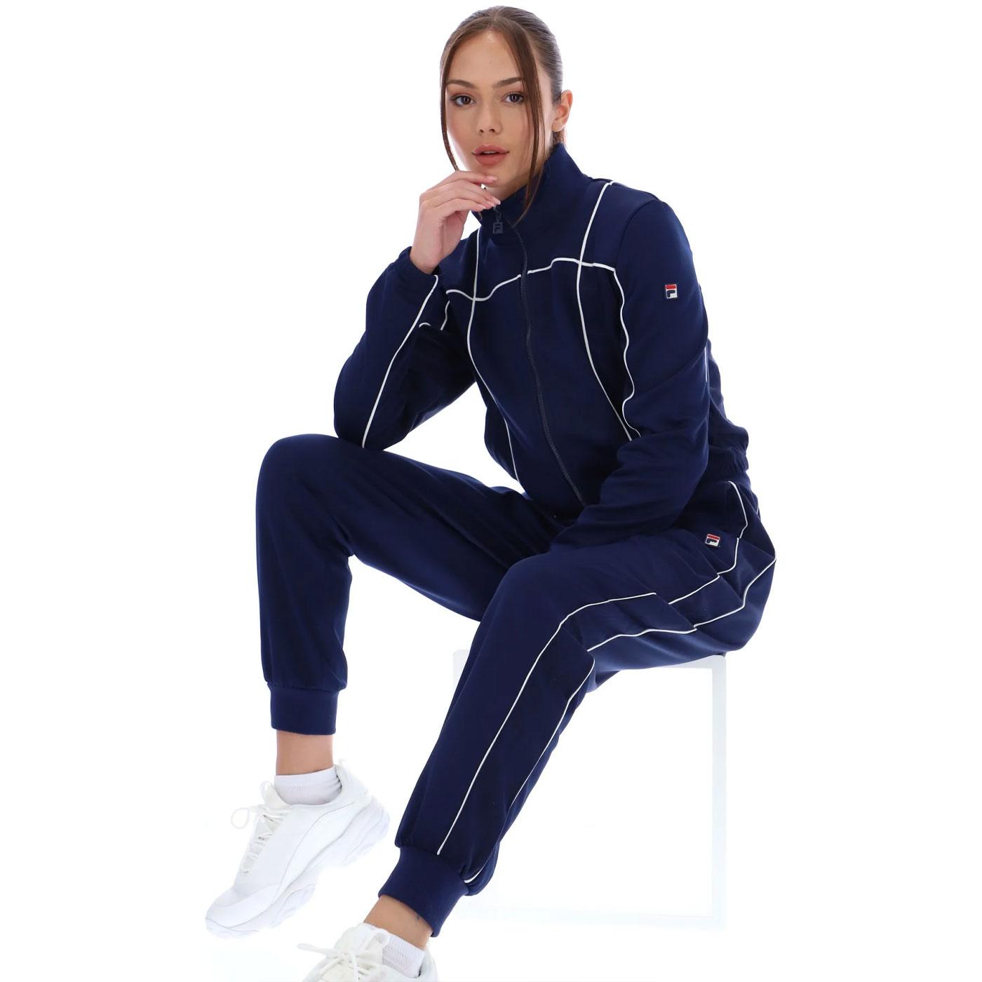 Fila navy joggers best sale