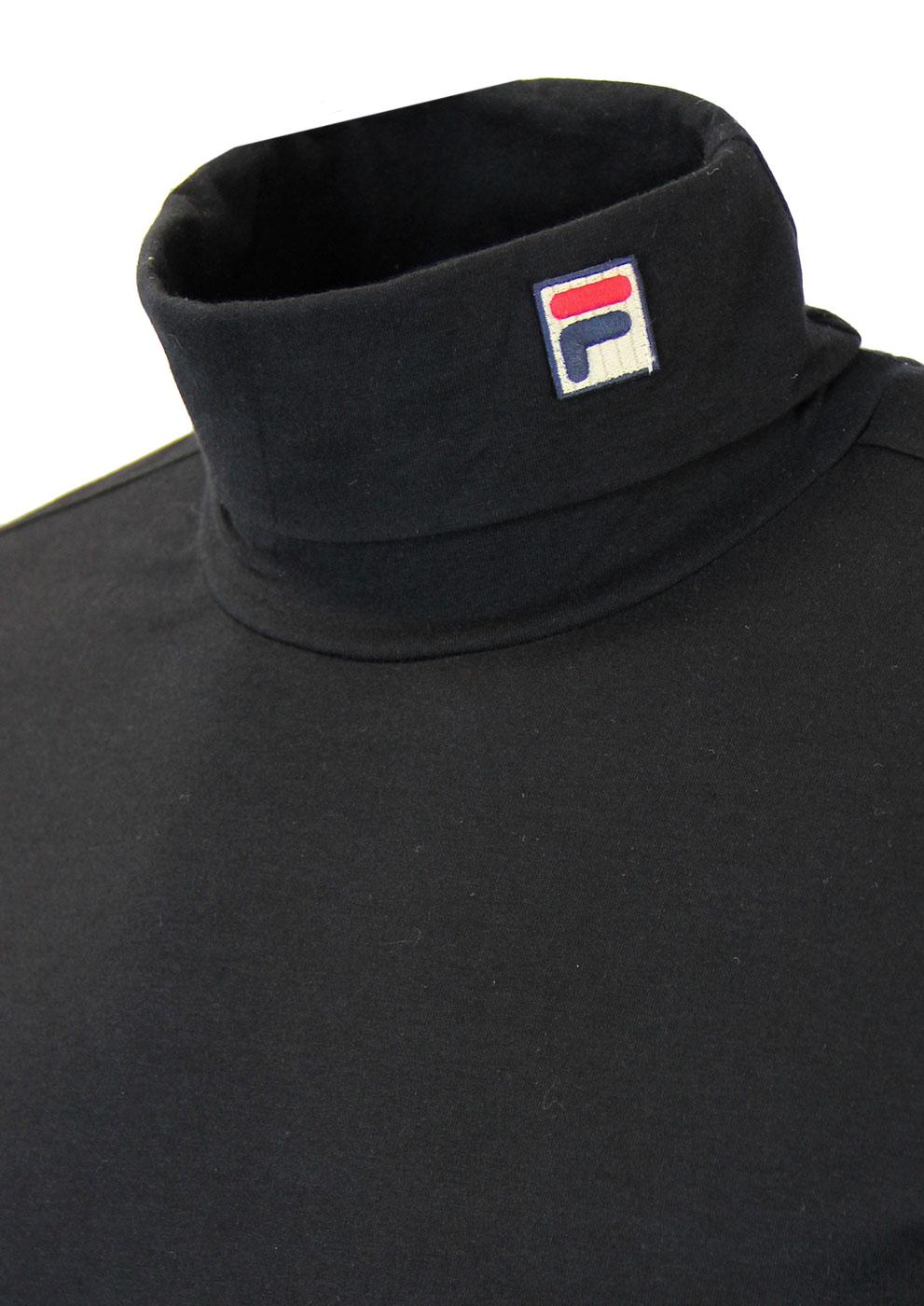 fila roll neck black