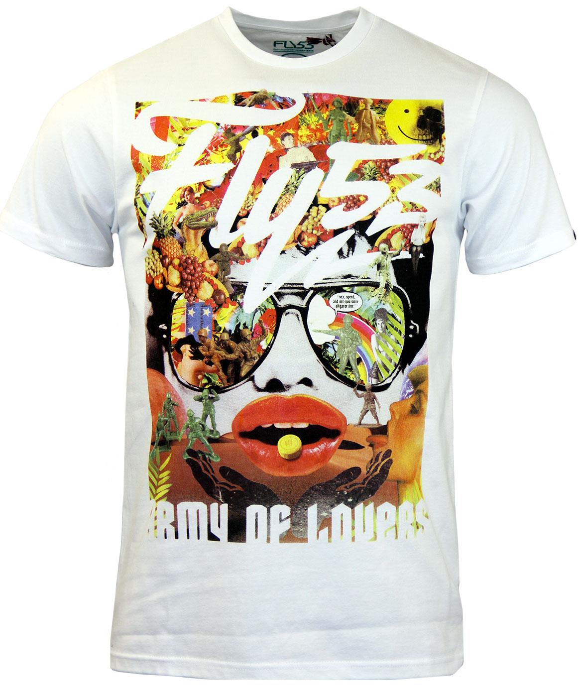 Army Of Lovers FLY53 Retro Abstract Print T-shirt