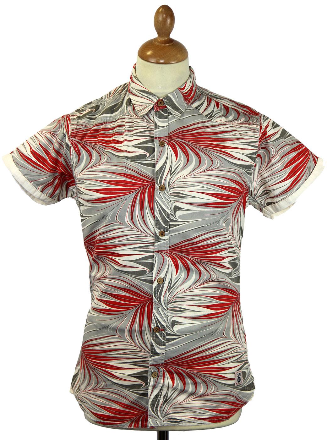 Nurkin FLY53 Retro Psychedelic Marble S/S Shirt
