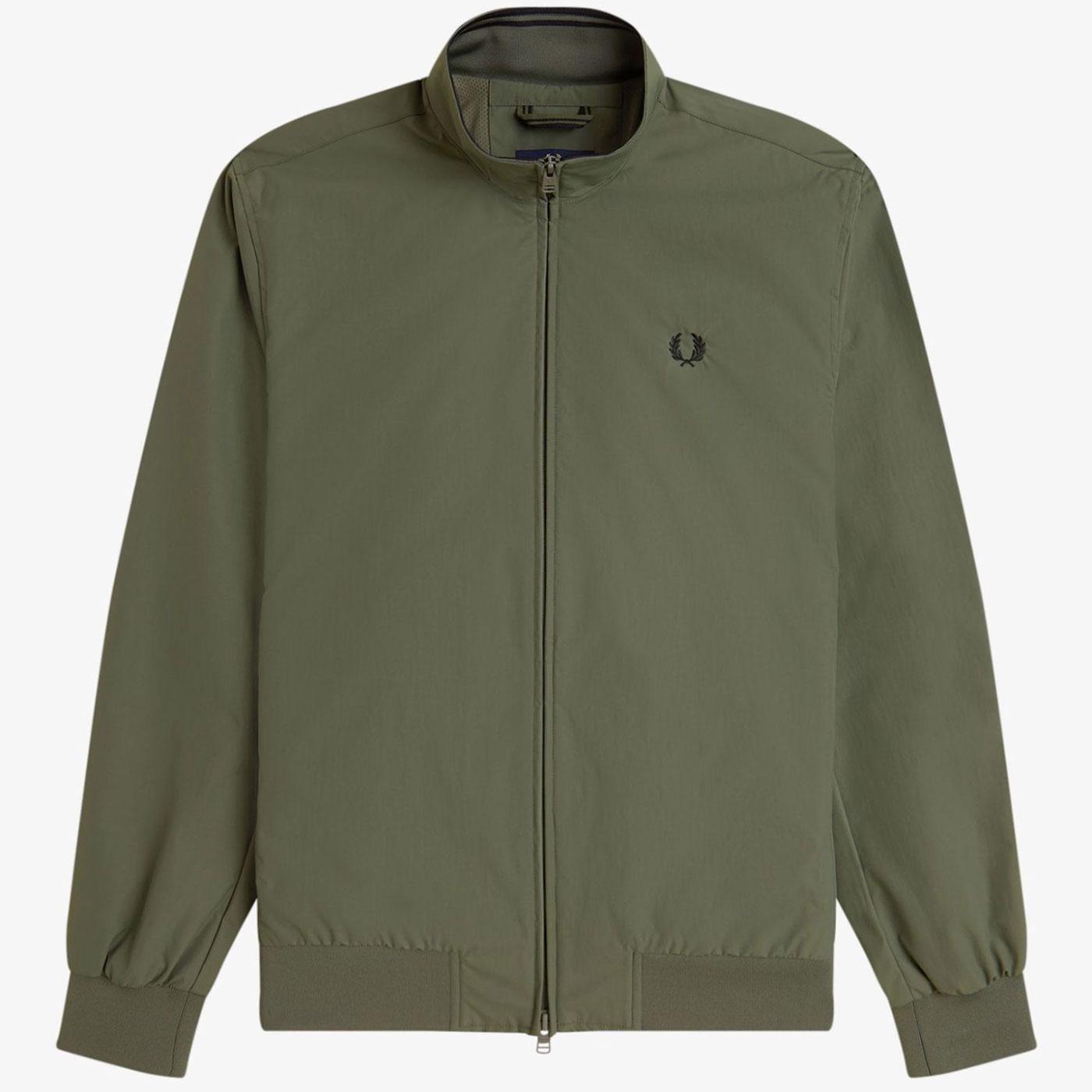 Brentham Fred Perry Retro Nylon Sports Jacket LWG