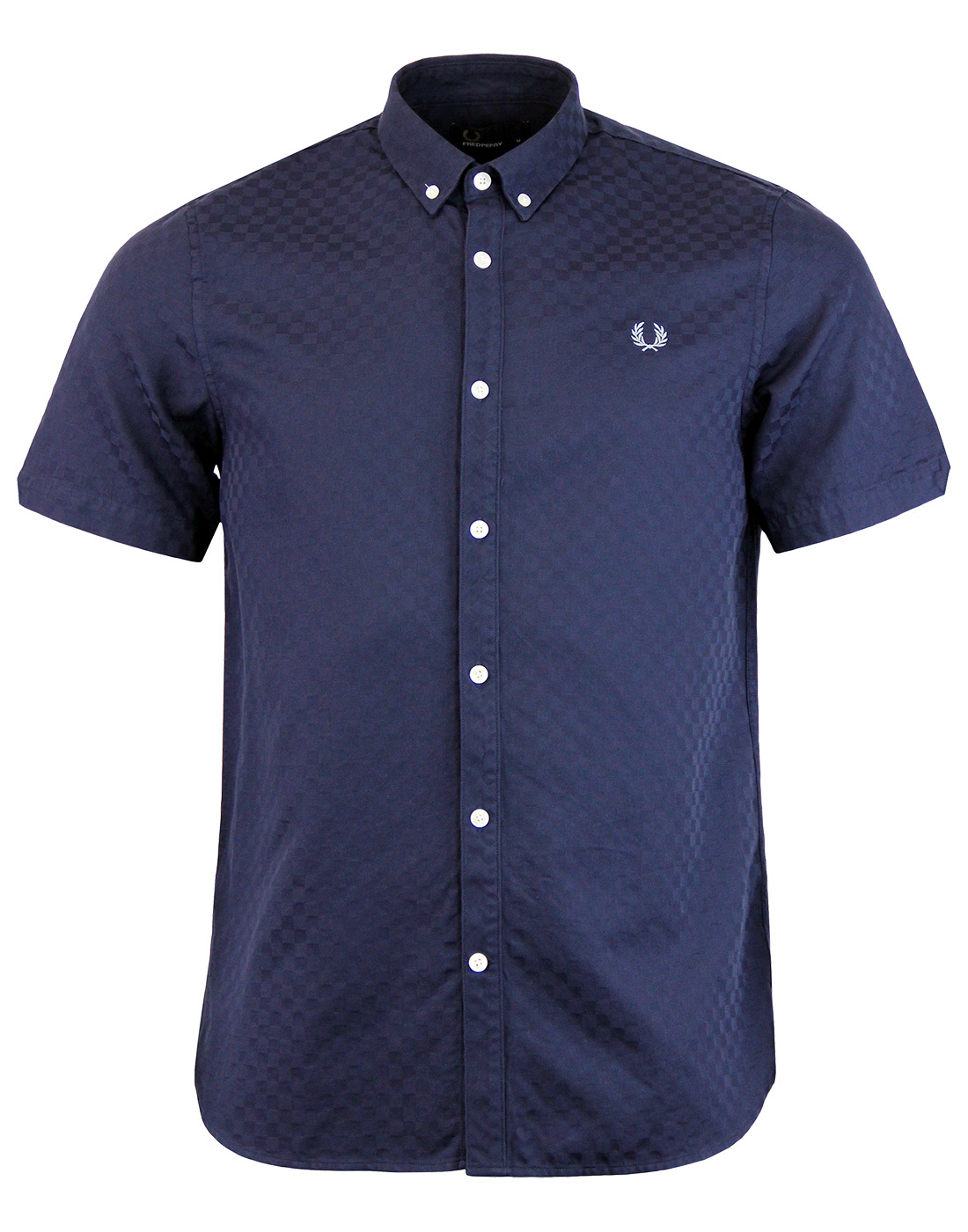 FRED PERRY Retro Mod Indie Chequerboard S/S Shirt