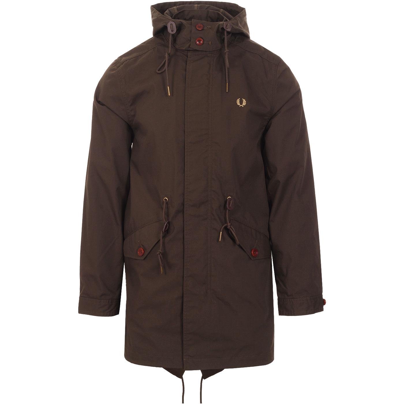 FRED PERRY Men's Sixties Mod Fishtail Parka Jacket