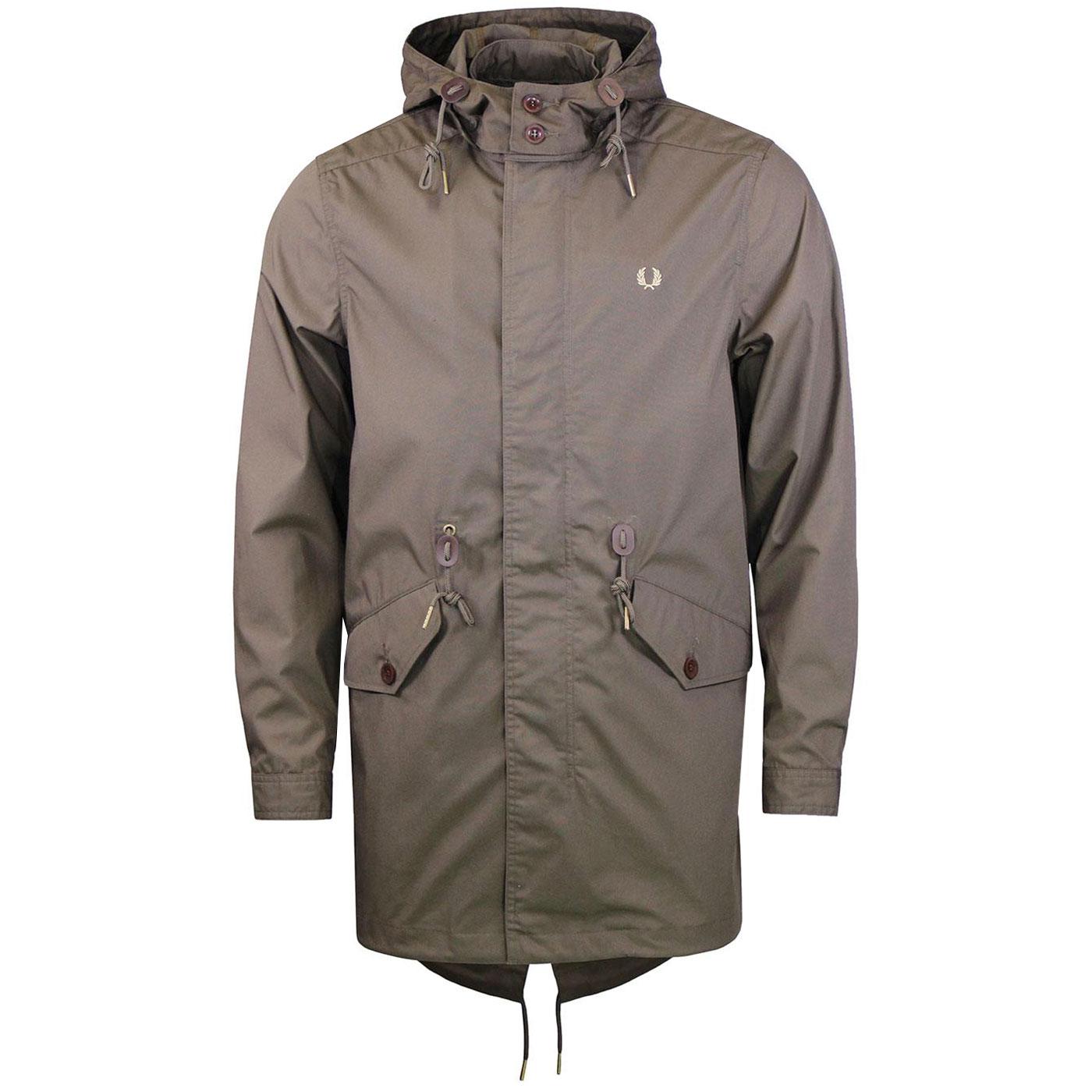 FRED PERRY Classic 60's Mod Fishtail Parka Jacket