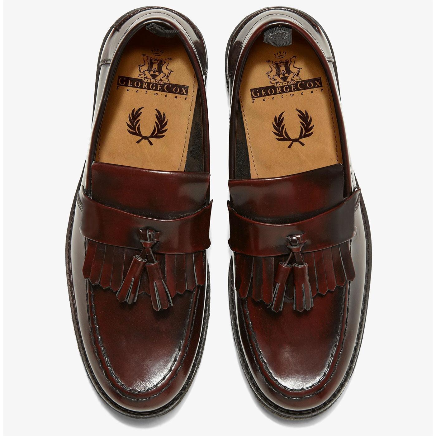 高品質 FRED PERRY × GEORGE COX タッセルローファーUK6 | kyocanoco.co.jp