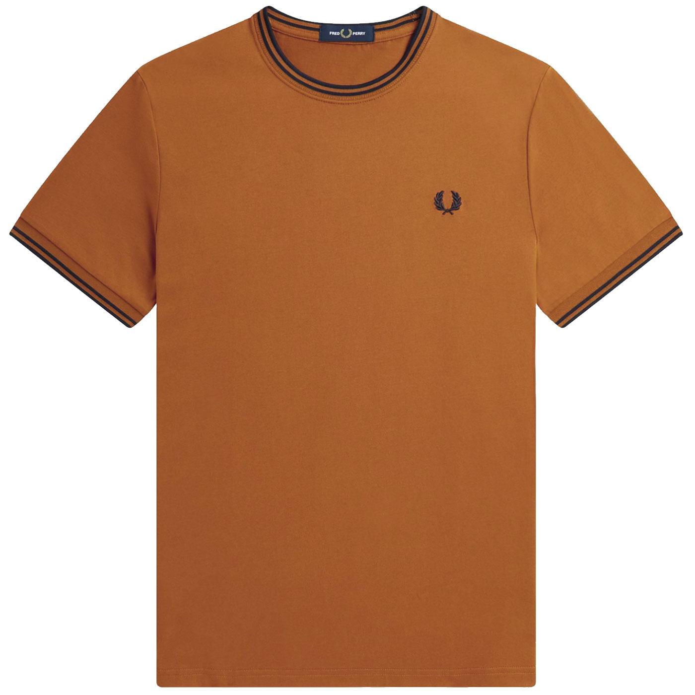 FRED PERRY M1588 Retro Twin Tipped T-Shirt DC