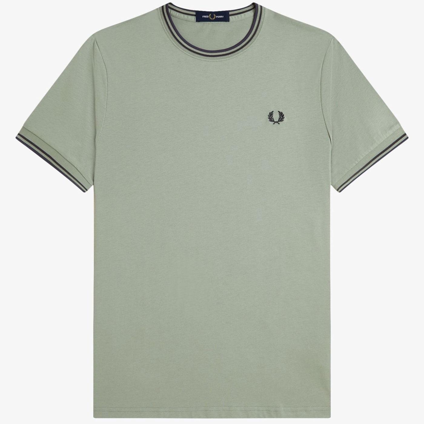 FRED PERRY M1588 Mod Twin Tipped T-Shirt (BL/DA)