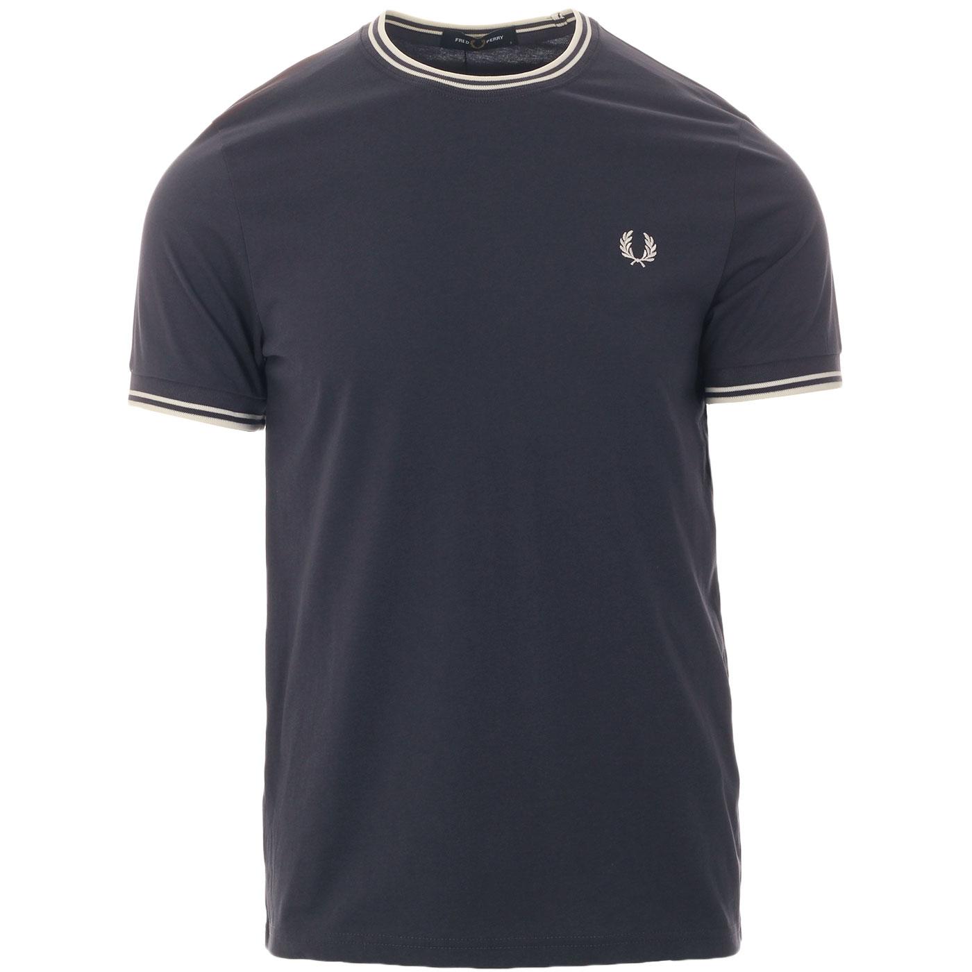 FRED PERRY M1588 Retro Twin Tipped T-Shirt (DG)