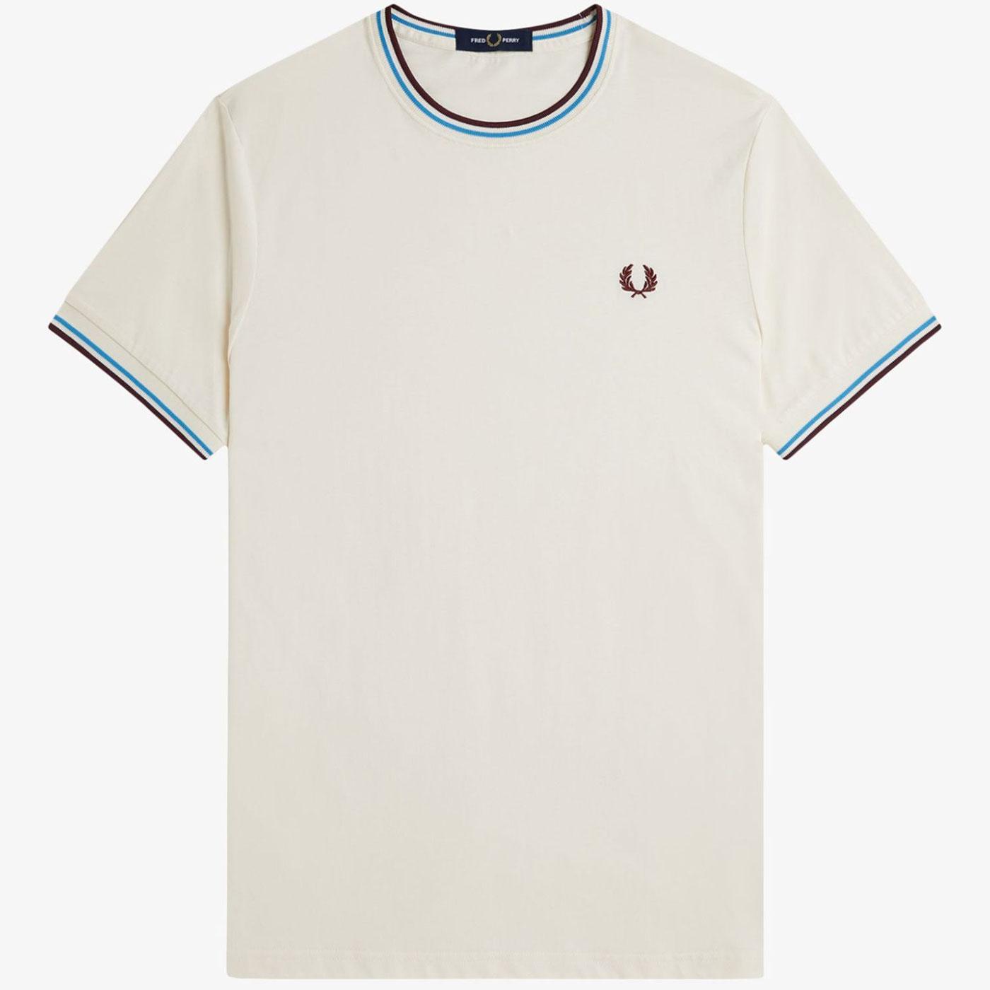 FRED PERRY M1588 Mod Twin Tipped T-Shirt (E/CB)