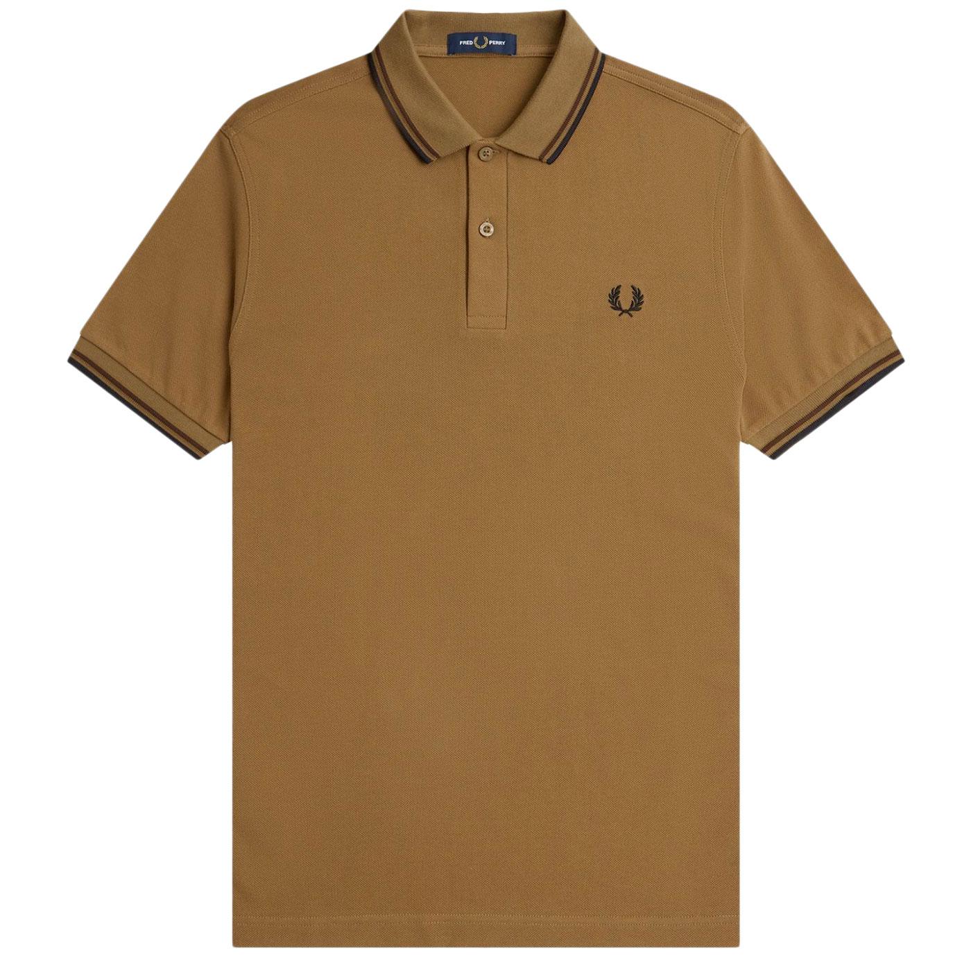 FRED PERRY M3600 Mod Twin Tipped Polo Shirt SS/BT