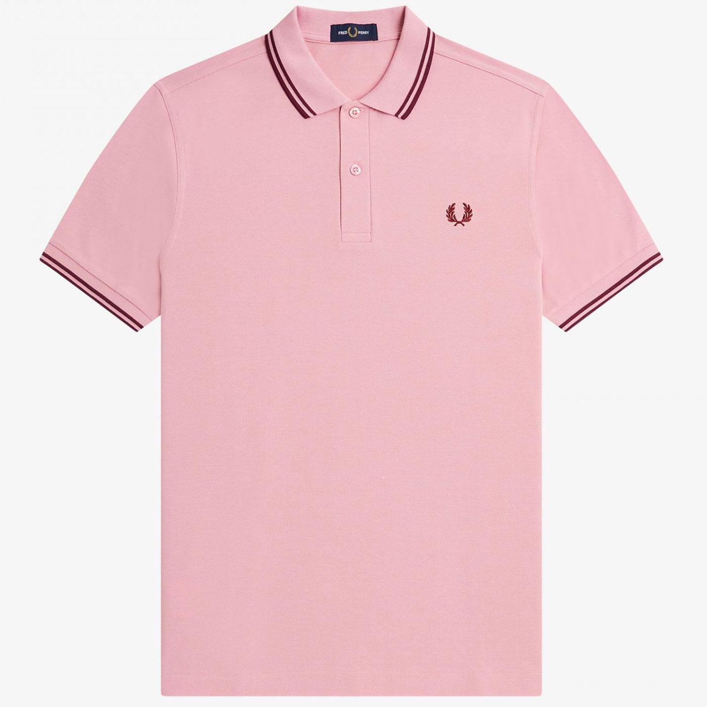 M3600 Fred Perry Mod Twin Tipped Polo Shirt CP/O