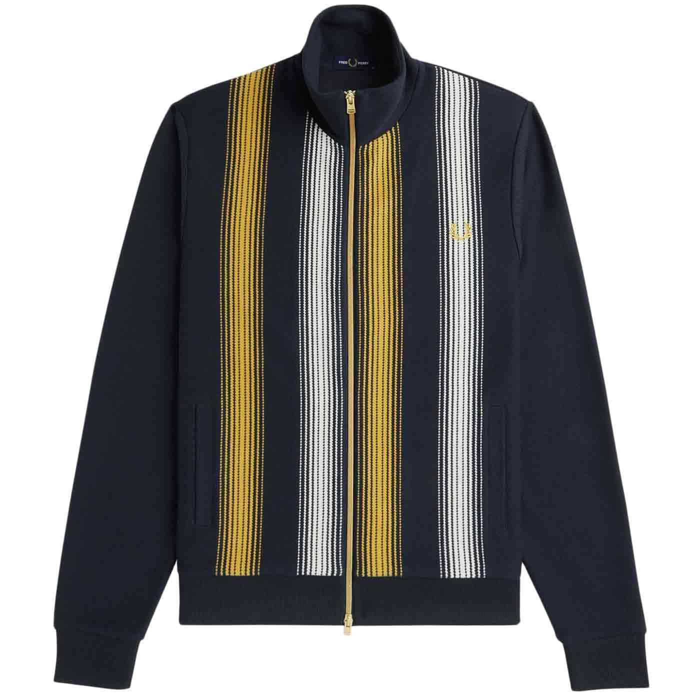 Fred Perry Ombre Stripe Funnel Neck Track Jacket N