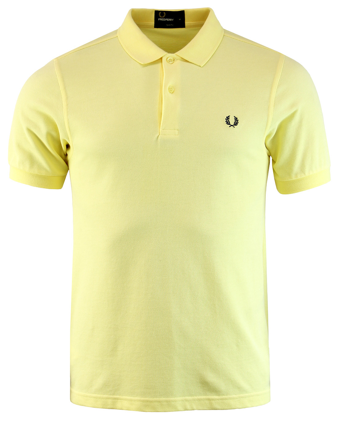 FRED PERRY Men's M6000 Slim Fit Polo Shirt Yellow