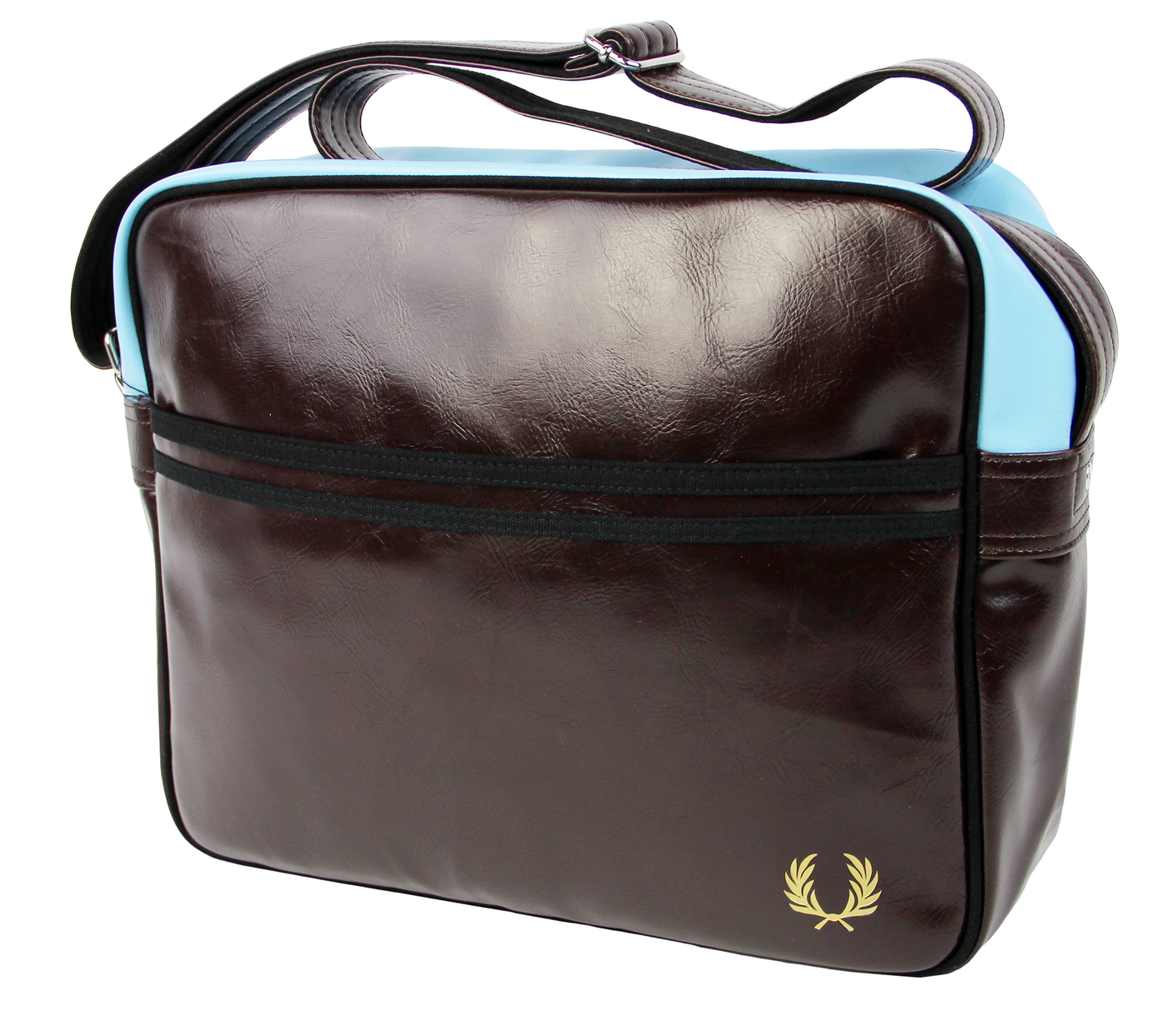 FRED PERRY Classic Shoulder Bag - Dark Chocolate