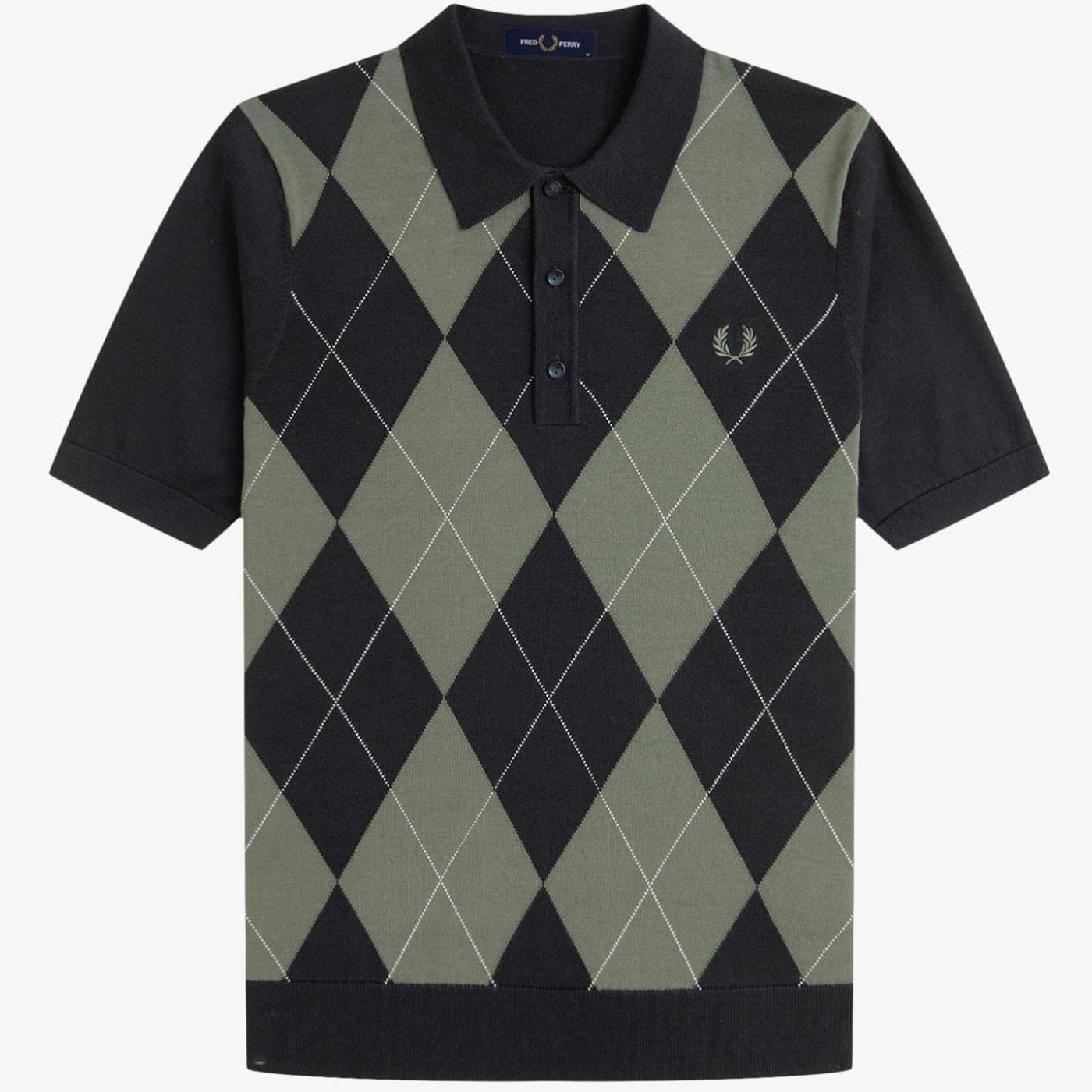FRED PERRY Knitted Polo (そそ) xexIED0kA6vFiqLMUqHzhlpRQN6Q3T