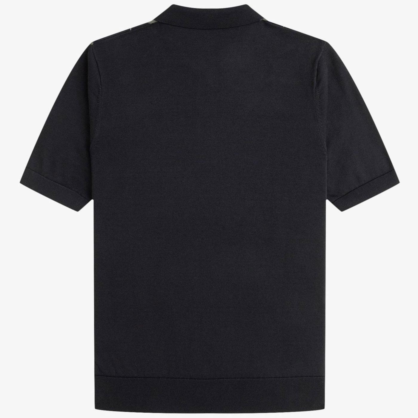 FRED PERRY Knitted Polo (そそ) Polo shirt Fred Perry Textured Knit Polo Tee K6536-644 | FLEXDOG