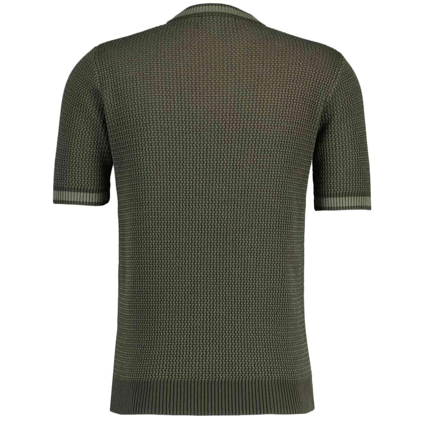 M12 - Sky / Runaway Bay Ocean / Oxblood | The Fred Perry