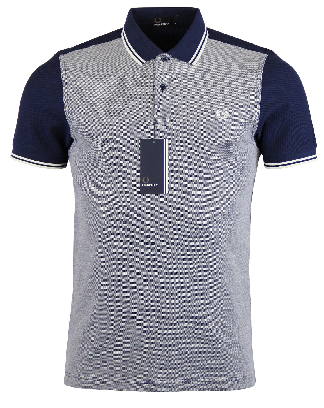 FRED PERRY Retro Mod Textured Polo Shirt