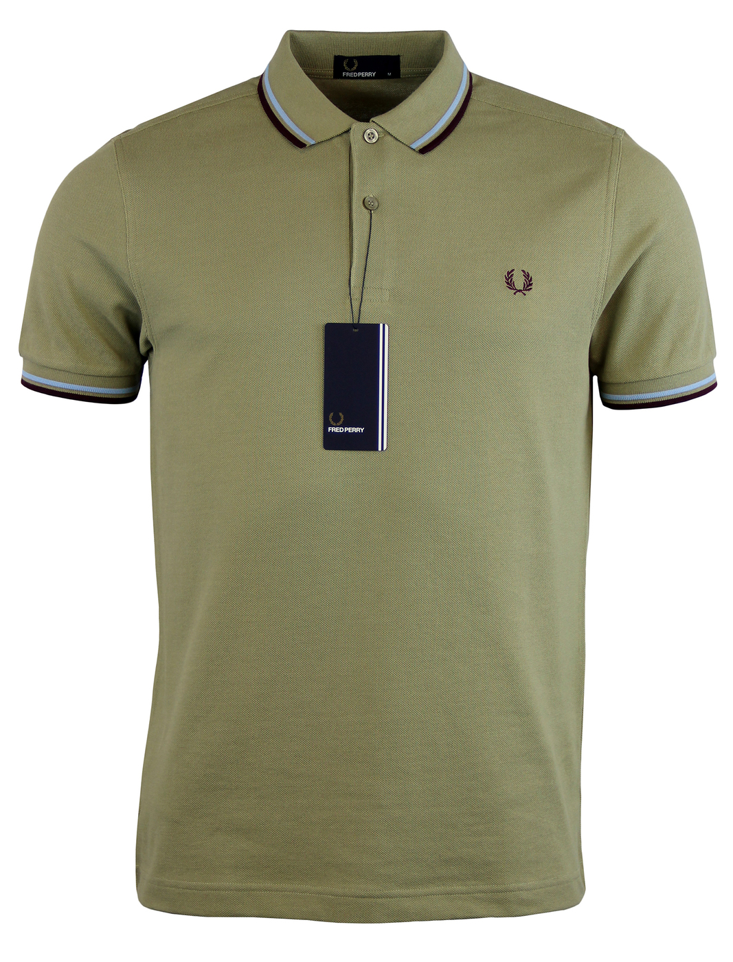 FRED PERRY M3600 Mod Twin Tipped Polo Shirt FG