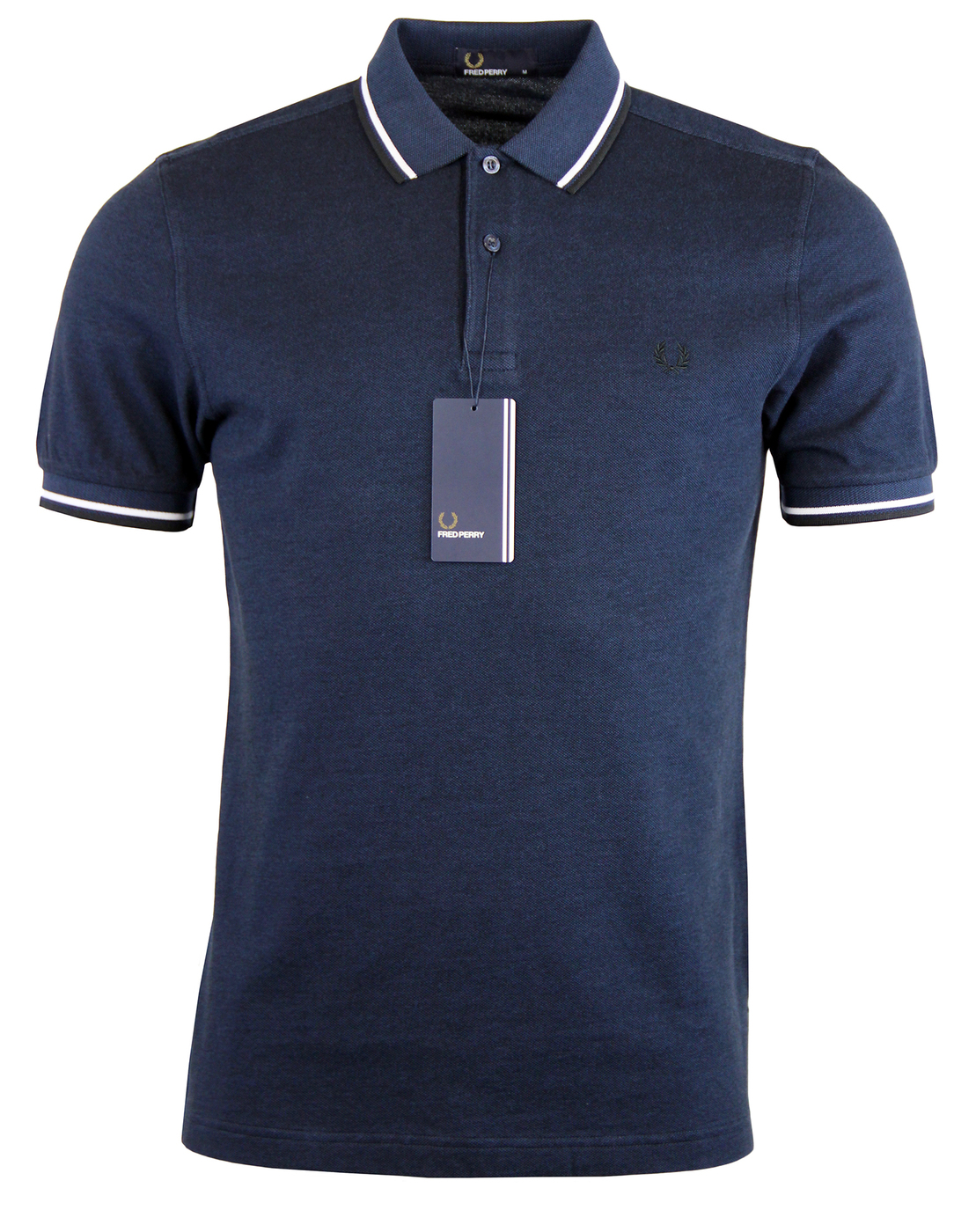 FRED PERRY M3600 Mod Twin Tipped Polo Shirt SB