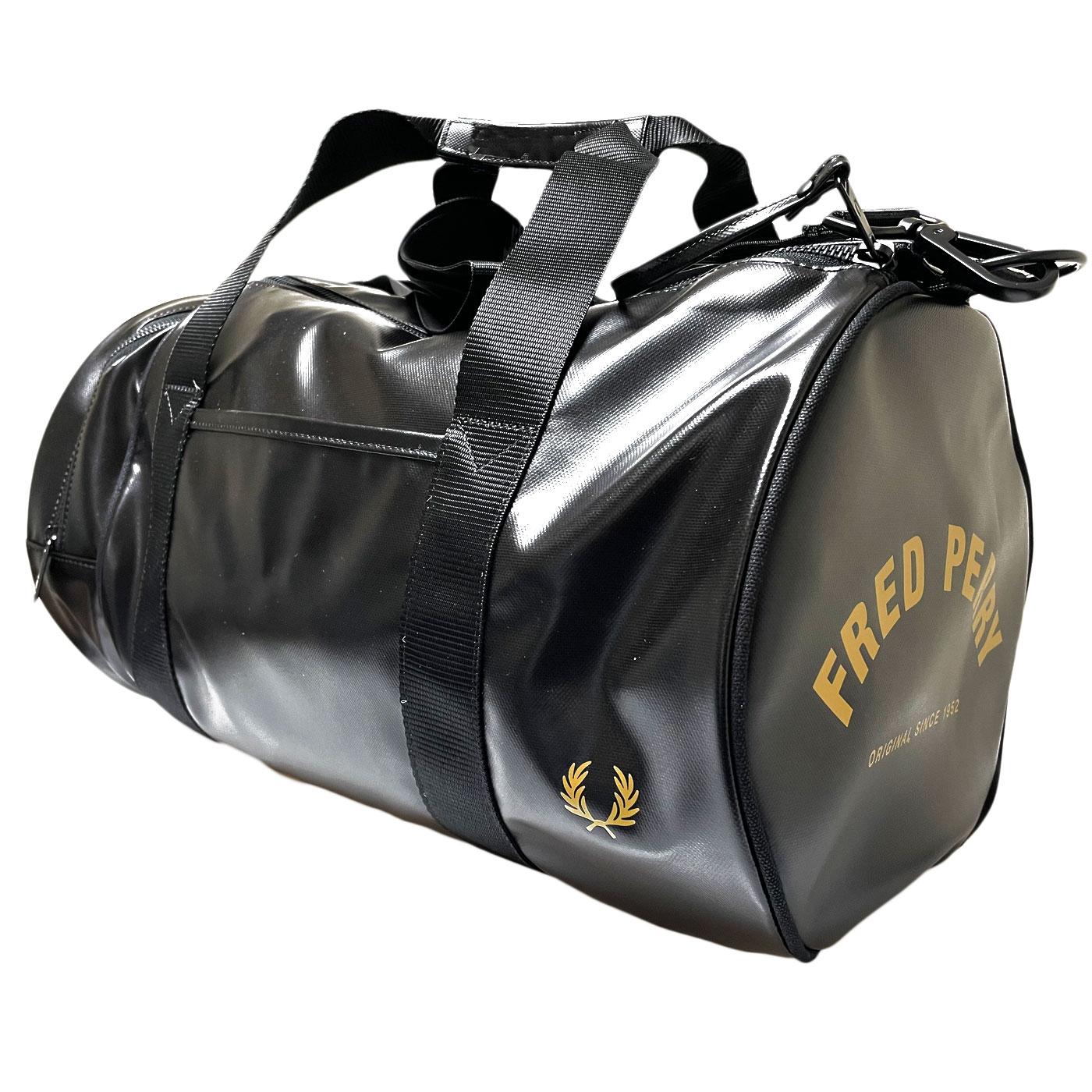 Fred Perry Retro Sports Tonal Barrel Bag (B/G)