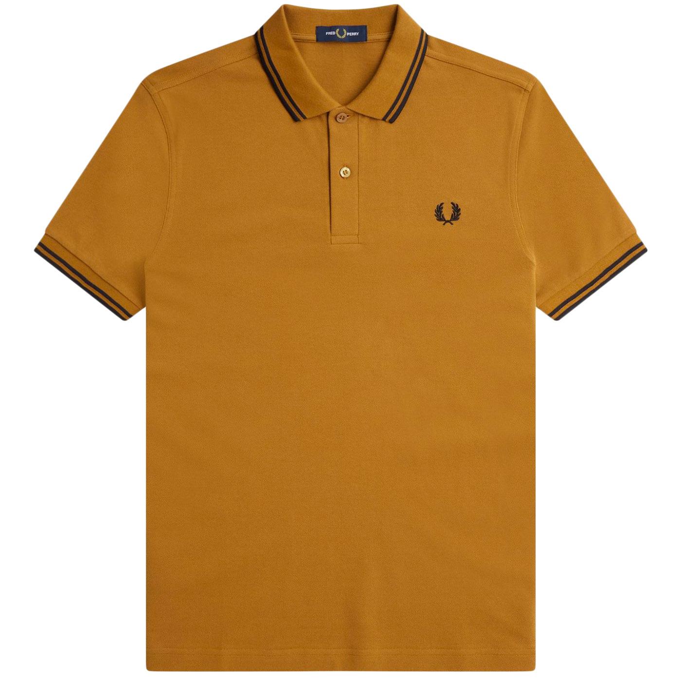 FRED PERRY M3600 Mod Twin Tipped Polo Shirt DC/B