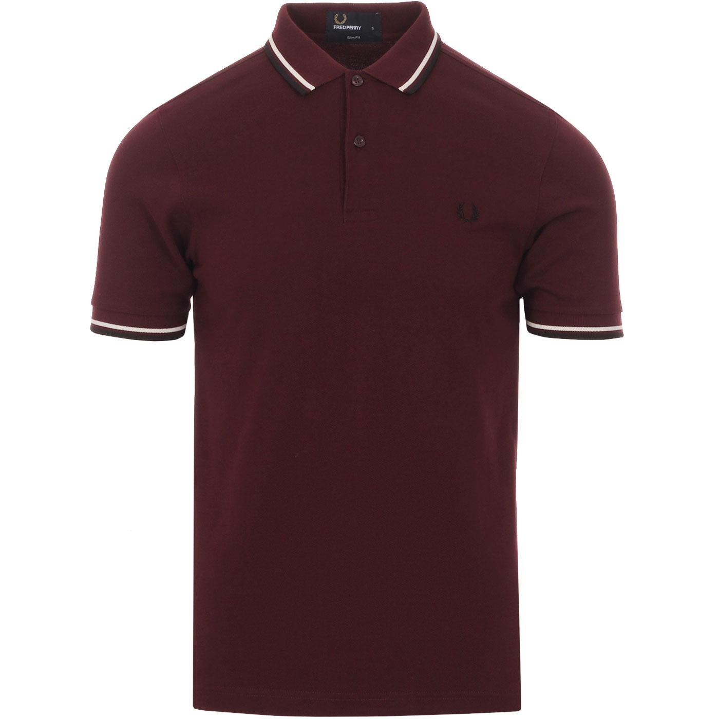 FRED PERRY M3600 Men's Mod Twin Tipped Polo Top M