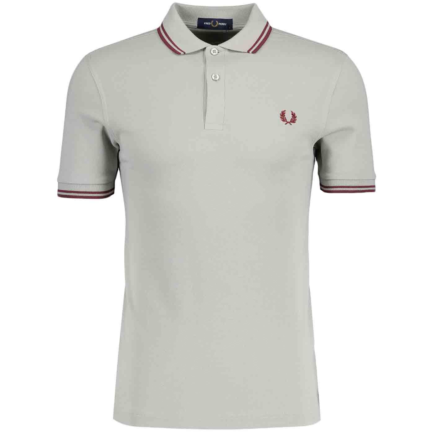 FRED PERRY M3600 Mod Twin Tipped Polo Shirt L/WR