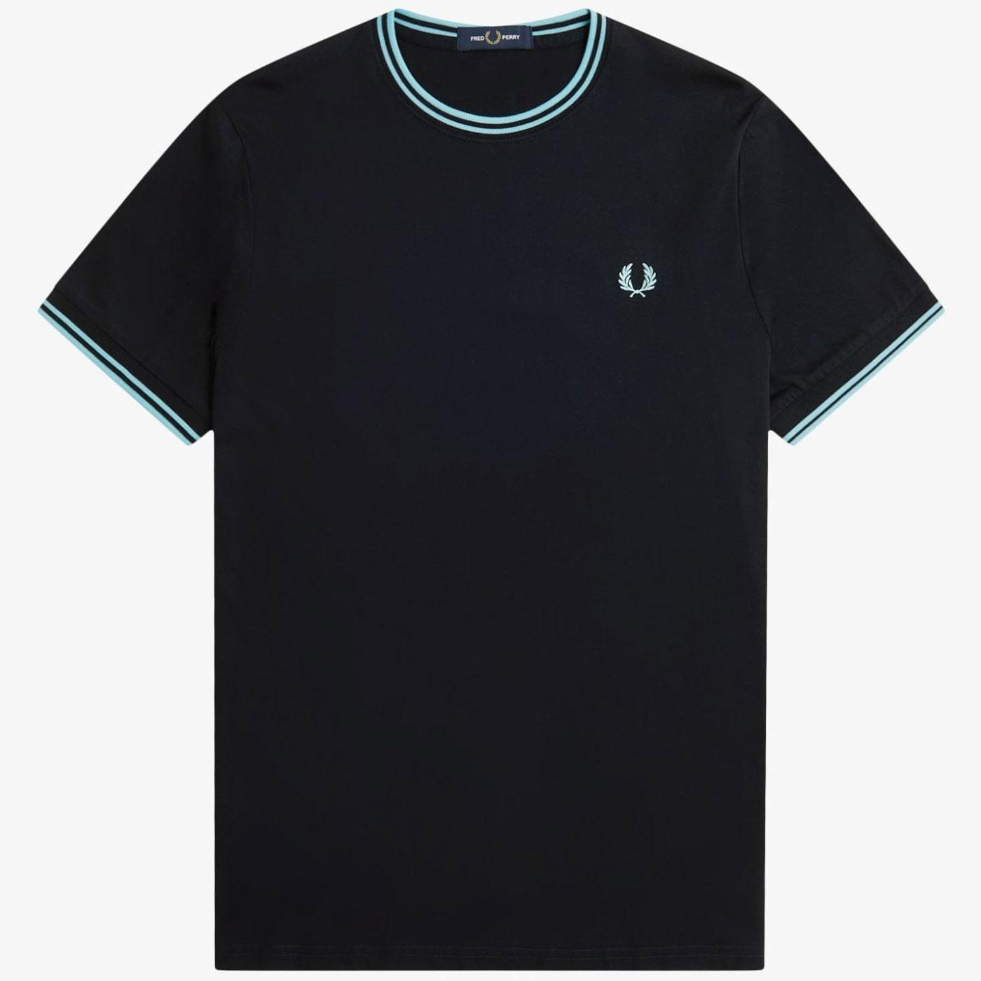 FRED PERRY M1588 Mod Twin Tipped T-Shirt (N/MB)