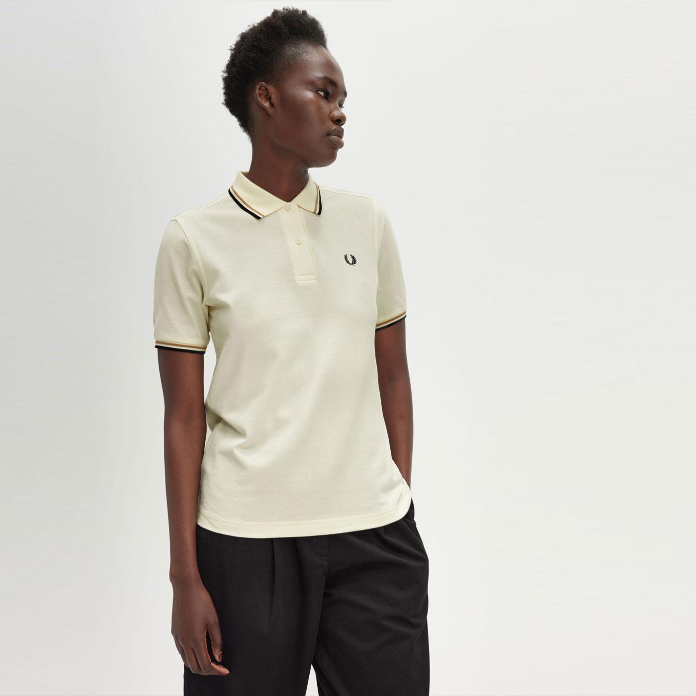 Fred perry womens polo sale best sale