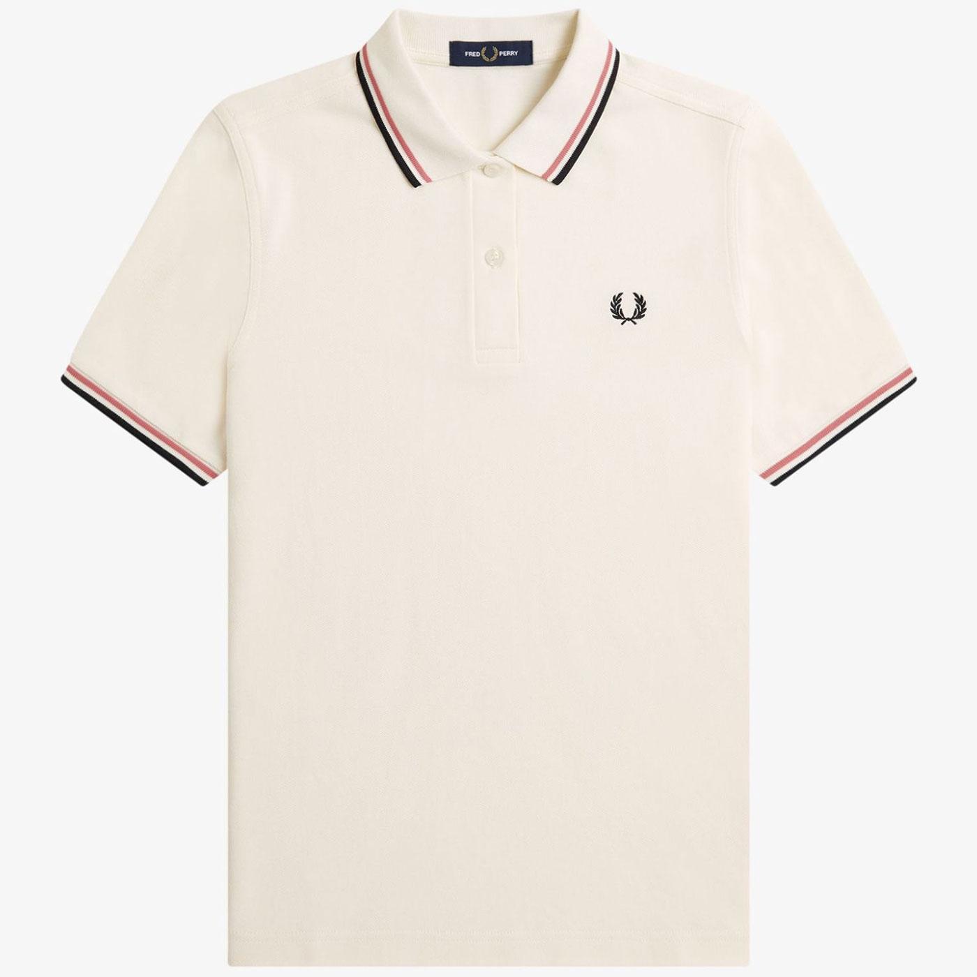 FRED PERRY Women G3600 Retro Twin Tipped Polo LE/P