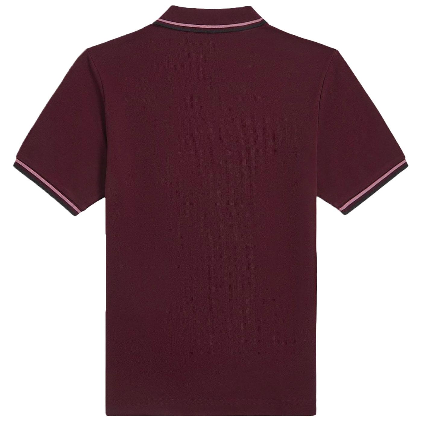 G3600 - Black / White / White | The Fred Perry Shirt