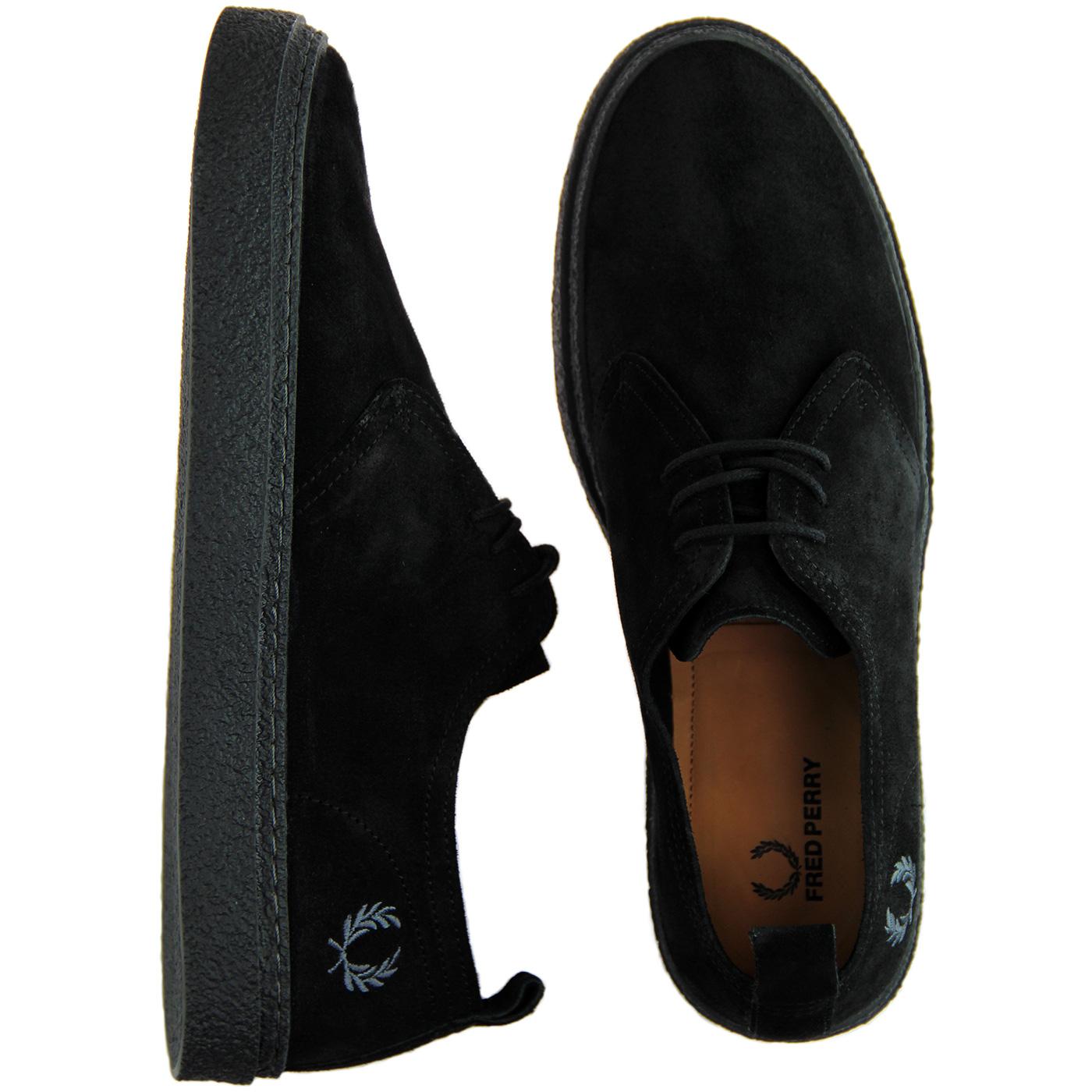 fred perry linden suede