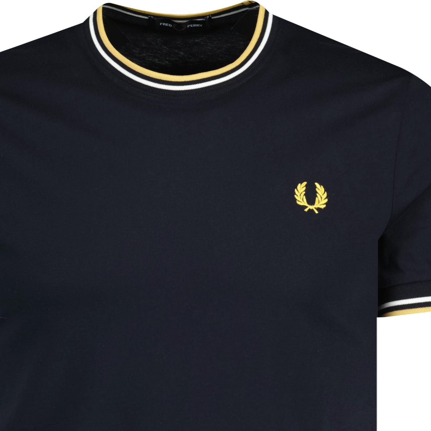 Black and champagne fred perry best sale