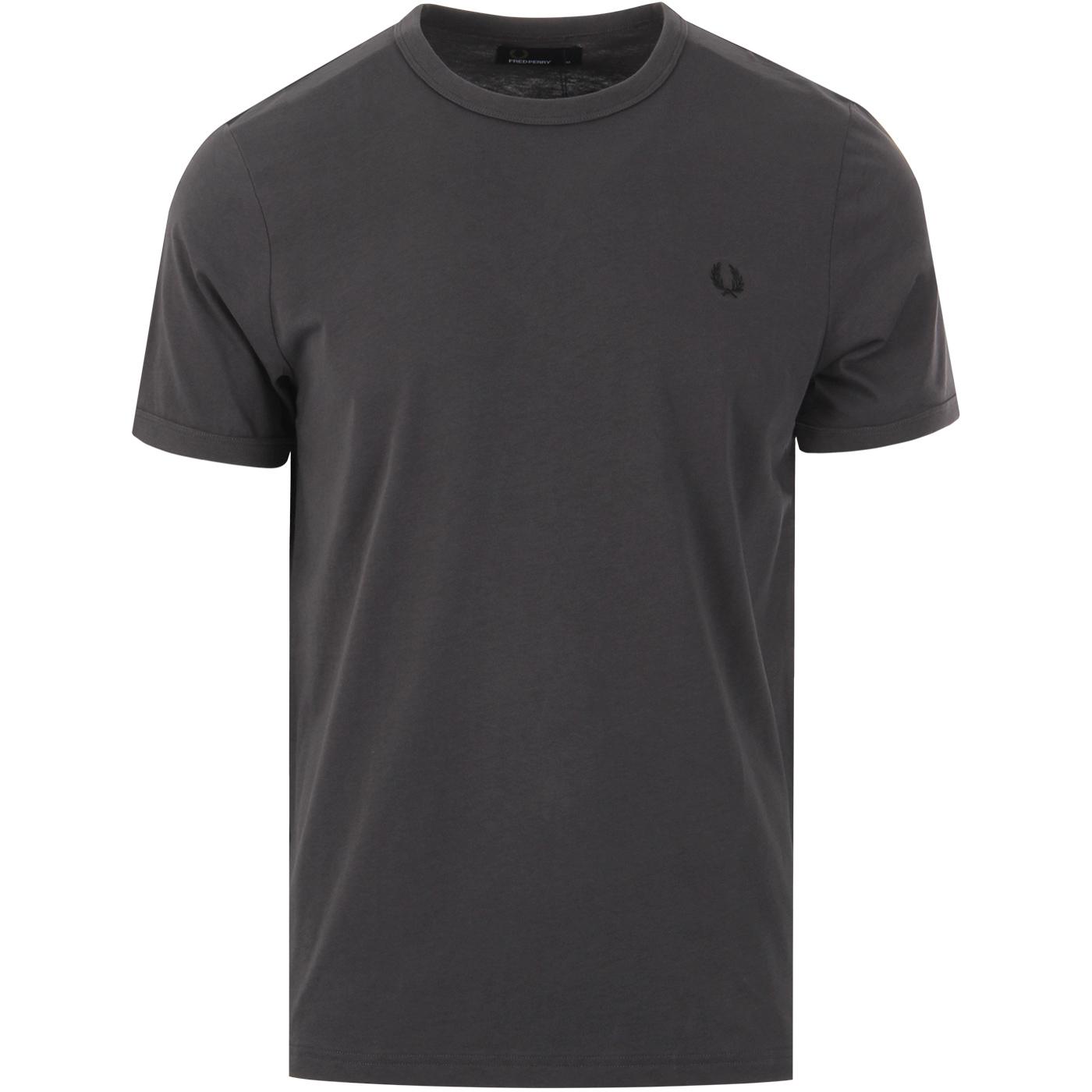 FRED PERRY Retro Mod Crew Neck Ringer T-shirt GM
