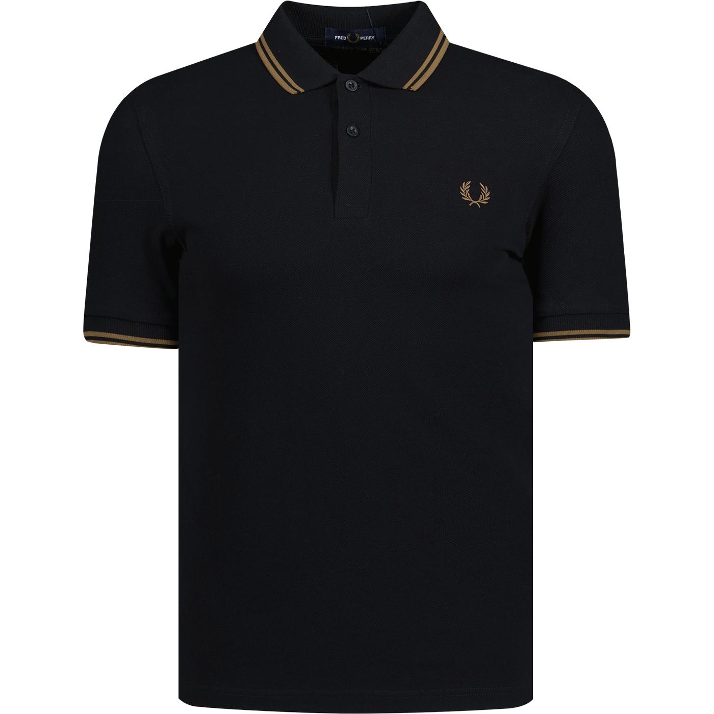 FRED PERRY M3600 Mod Twin Tipped Polo Shirt B/SS