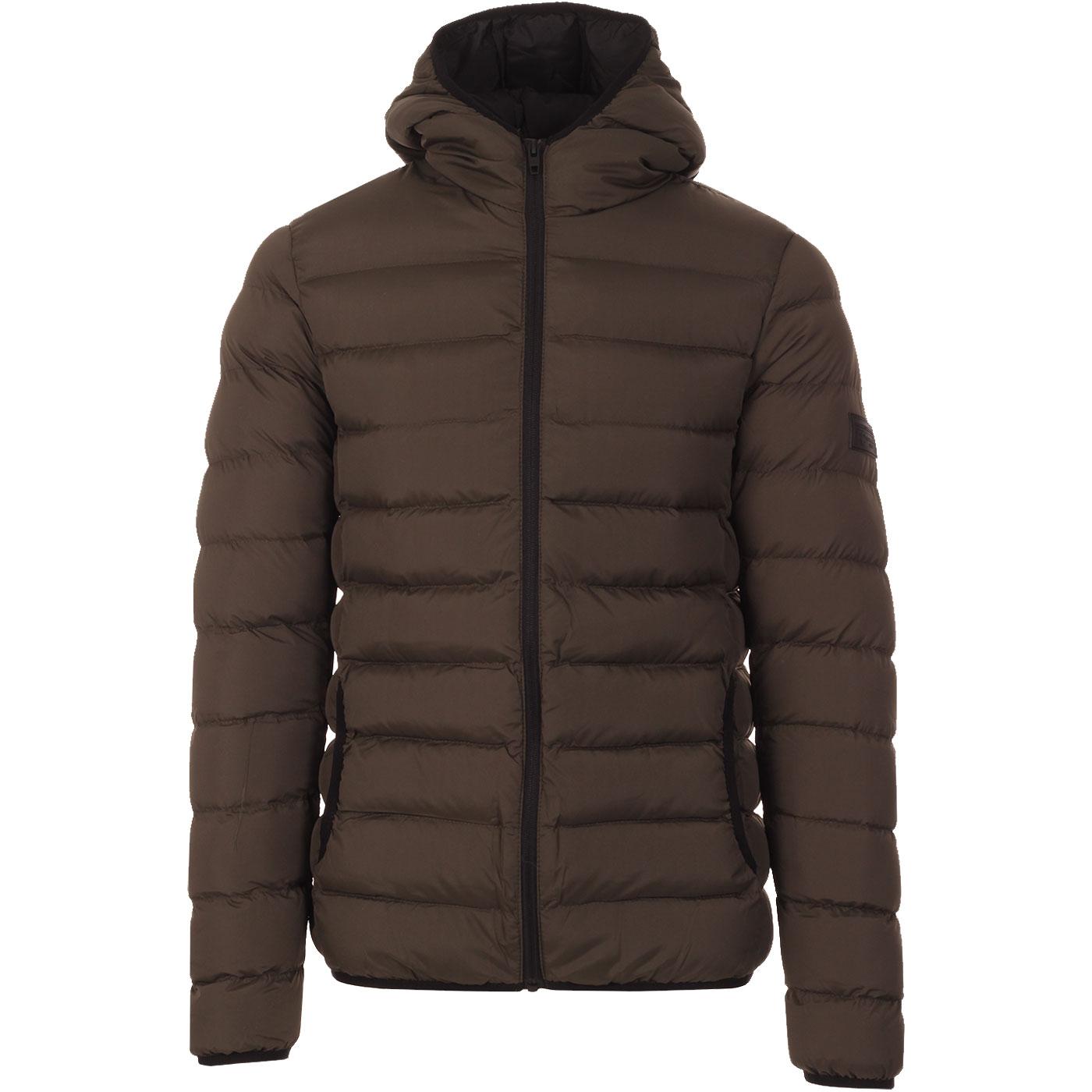 FRENCH CONNECTION Men's Hooded Padded Jacket K 