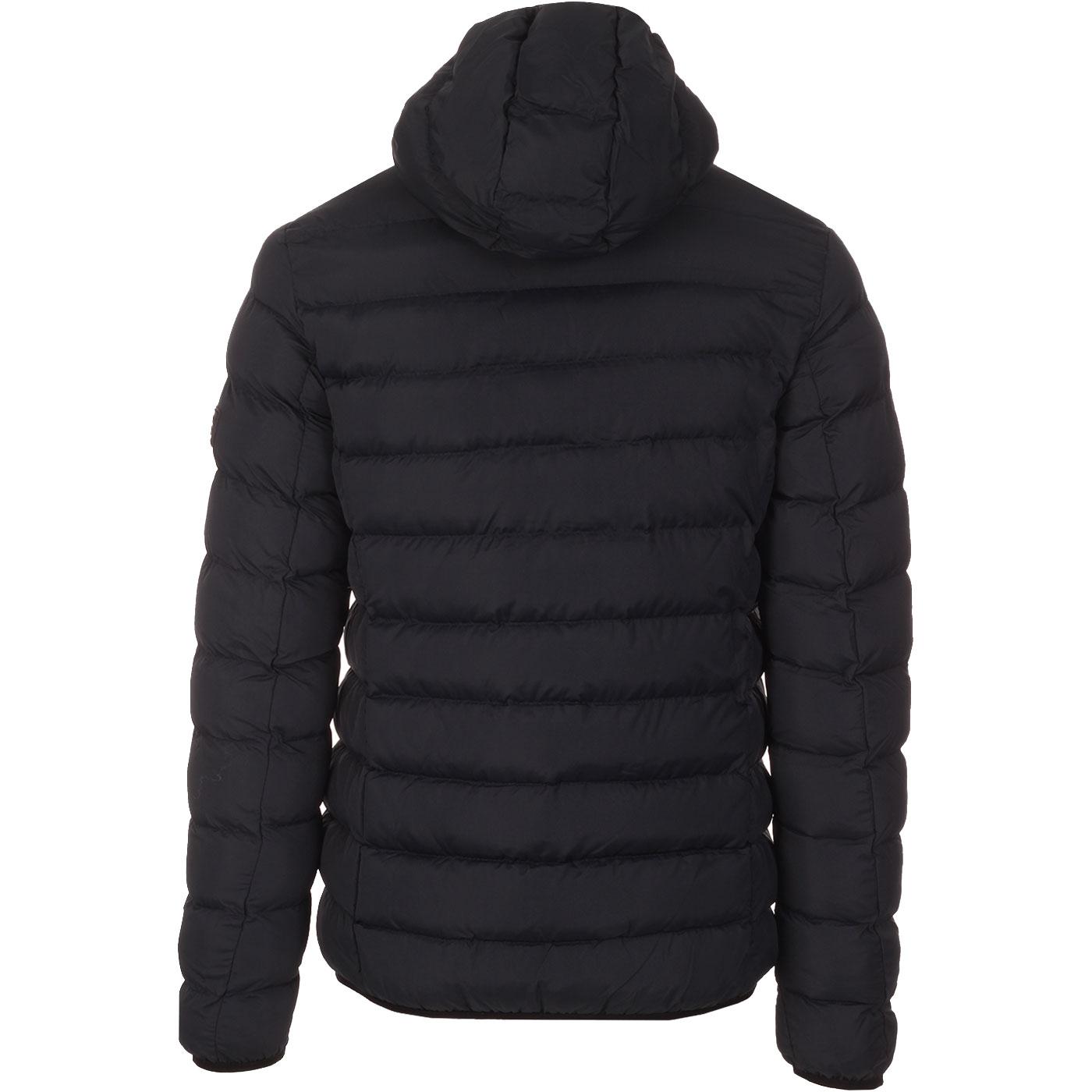 FRENCH CONNECTION Men's Hooded Padded Jacket in Marine
