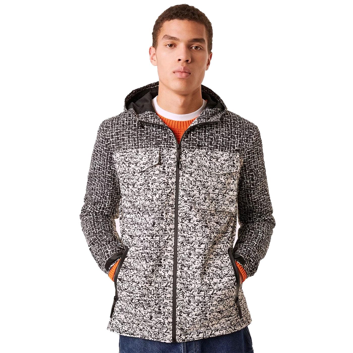 FRENCH CONNECTION Men's Printed Technical Jacket
