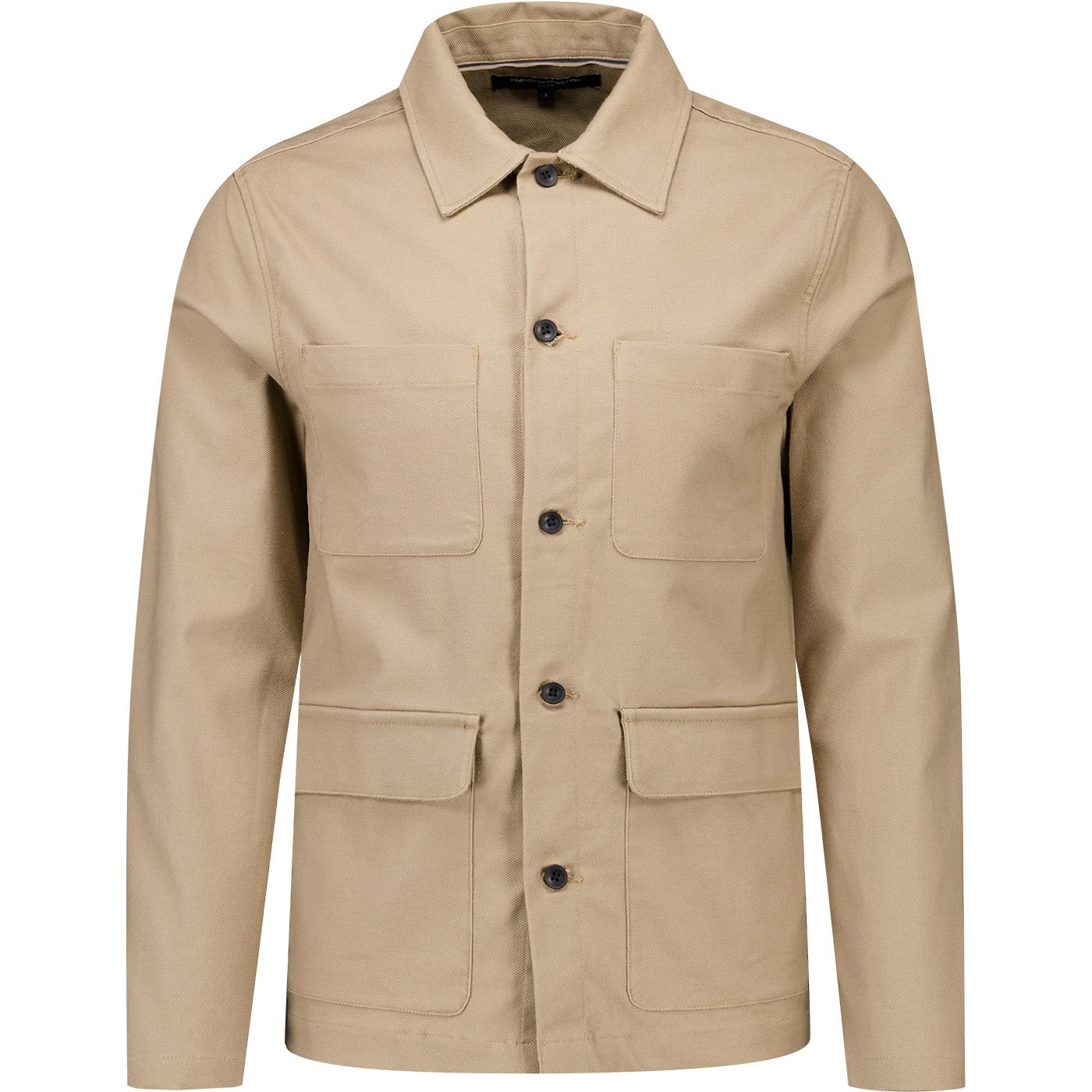 French Connection Four Pocket Canvas Overshirt MB