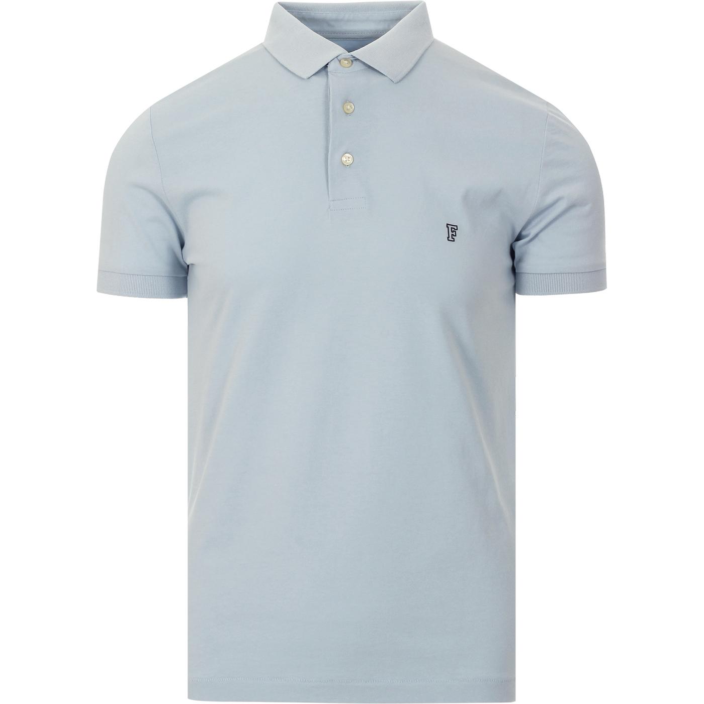 FRENCH CONNECTION Sneezy Mod Polo in Cashmere Blue