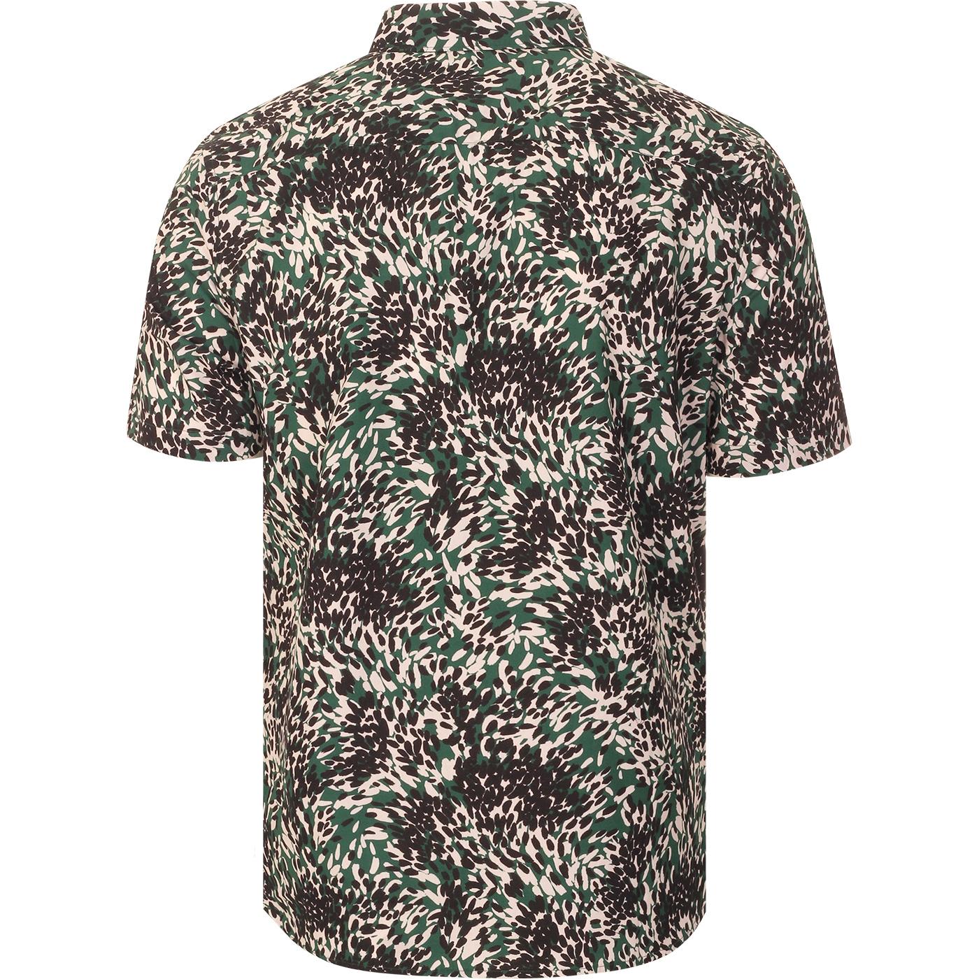 FRENCH CONNECTION Vienne Spot Camo Peached Summer Shirt