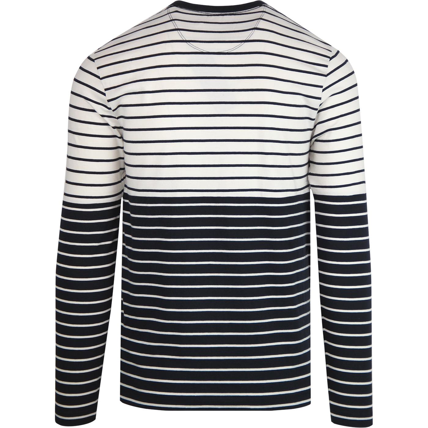 FRENCH CONNECTION Retro Mod Stripe Long Sleeve T-Shirt
