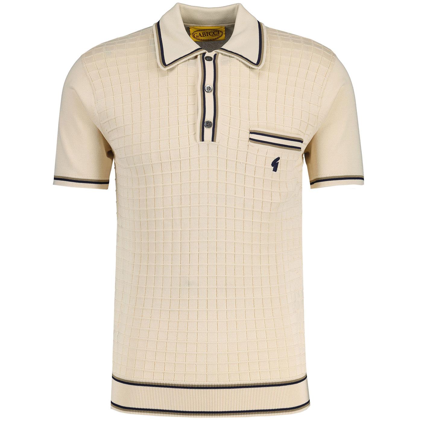 Dario Gabicci Vintage Archive Tipped Knit Polo C