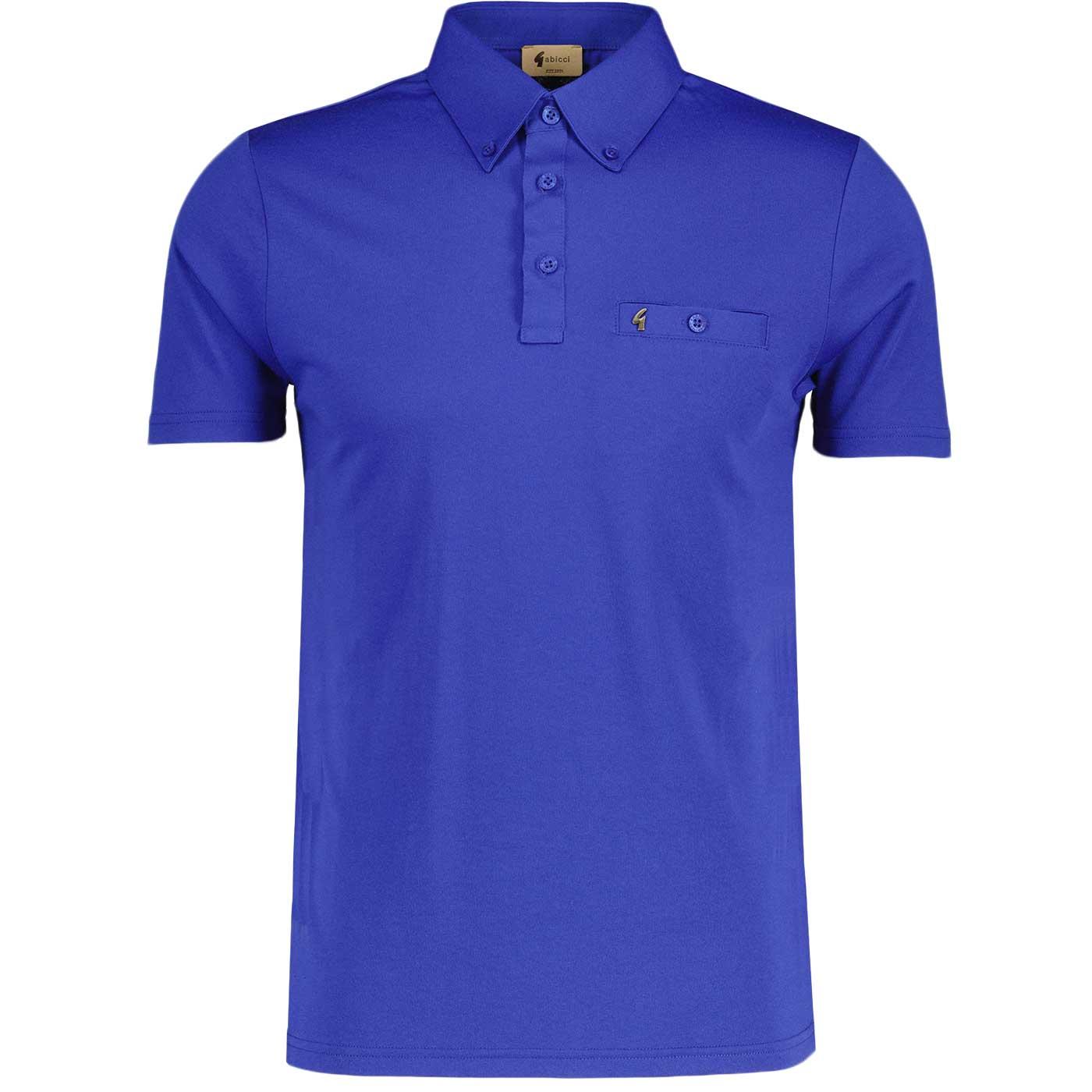 Ladro GABICCI VINTAGE Button Down Mod Polo Shirt T