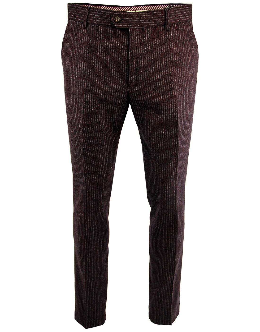 GABICCI VINTAGE 1960s Mod Pinstripe Suit Trousers